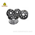 4x4 Offroad Rims 15x8 6x139.7 Black Steel Wheels